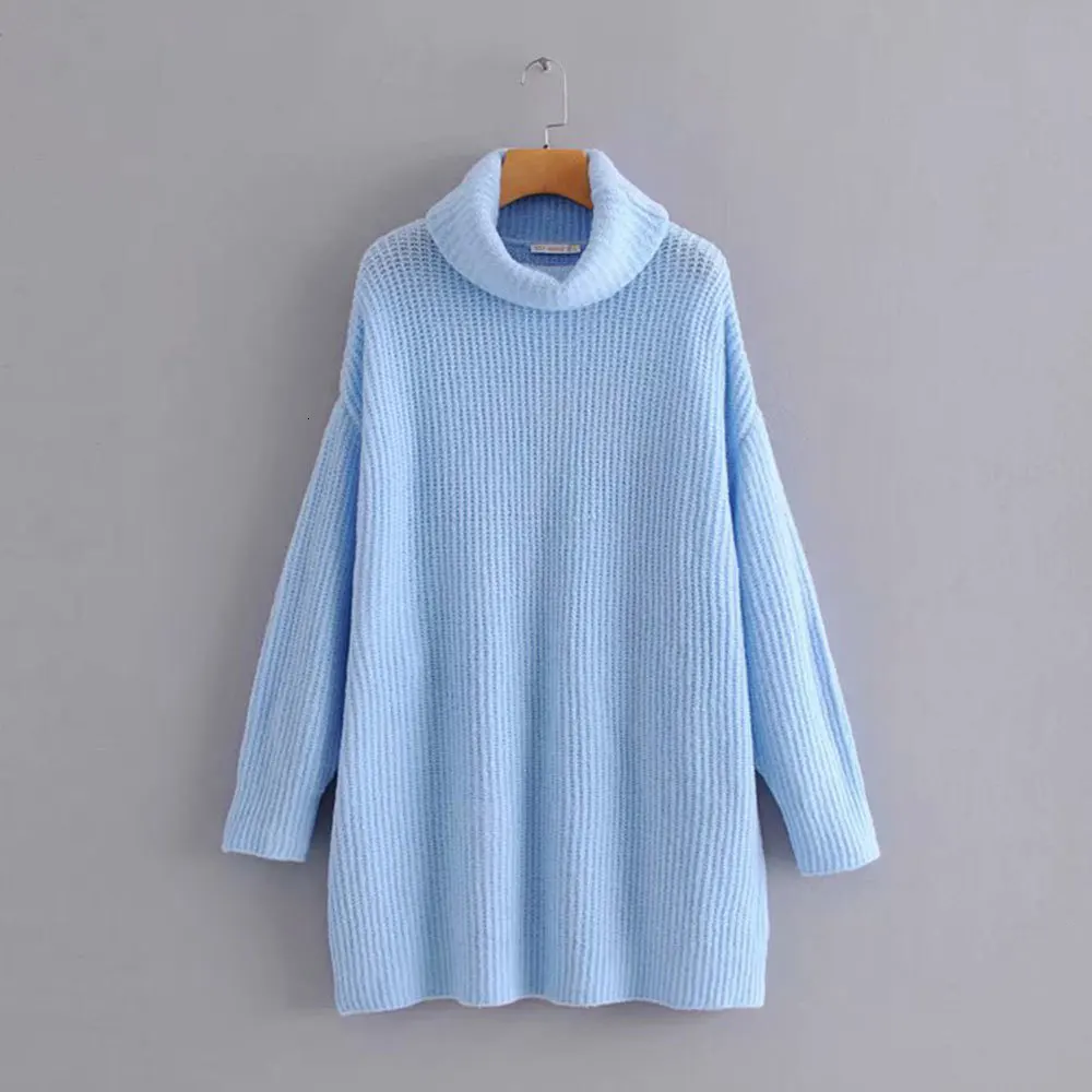 Женский свободный свитер с рукавами летучая мышь винтажный трикотажный пуловер