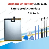 elephone a4 battery 3000mah 100 original new replacement accessory accumulators for elephone a4 cell phone