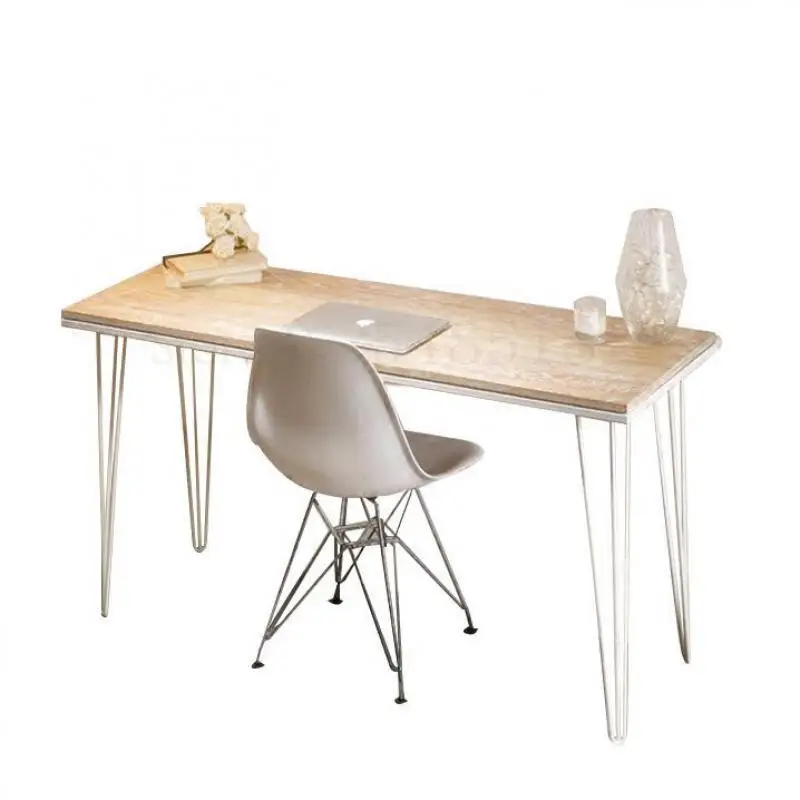 Креативный стол в скандинавском стиле из массива дерева для спальни домашний