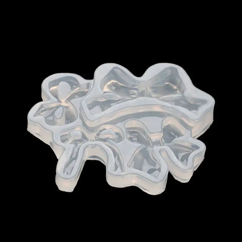 

Bowtie Ribbon Silicone Resin Mold DIY Jelly Shot Handmade Ice Cream Soap Mould 203B