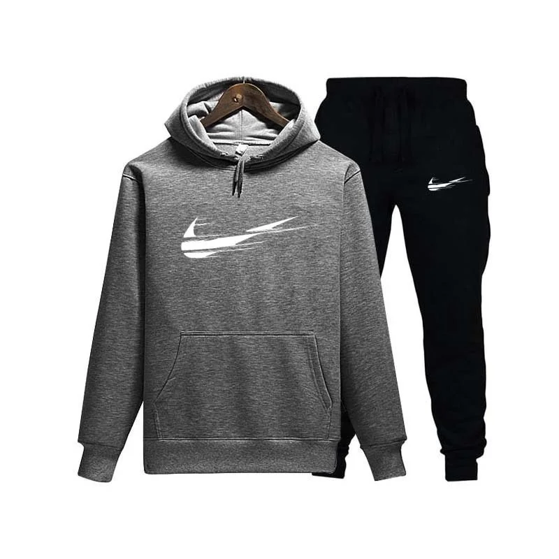 

2021 spring and autumn INIKE new Pullover casual sportswear men's fashion printed Hoodie