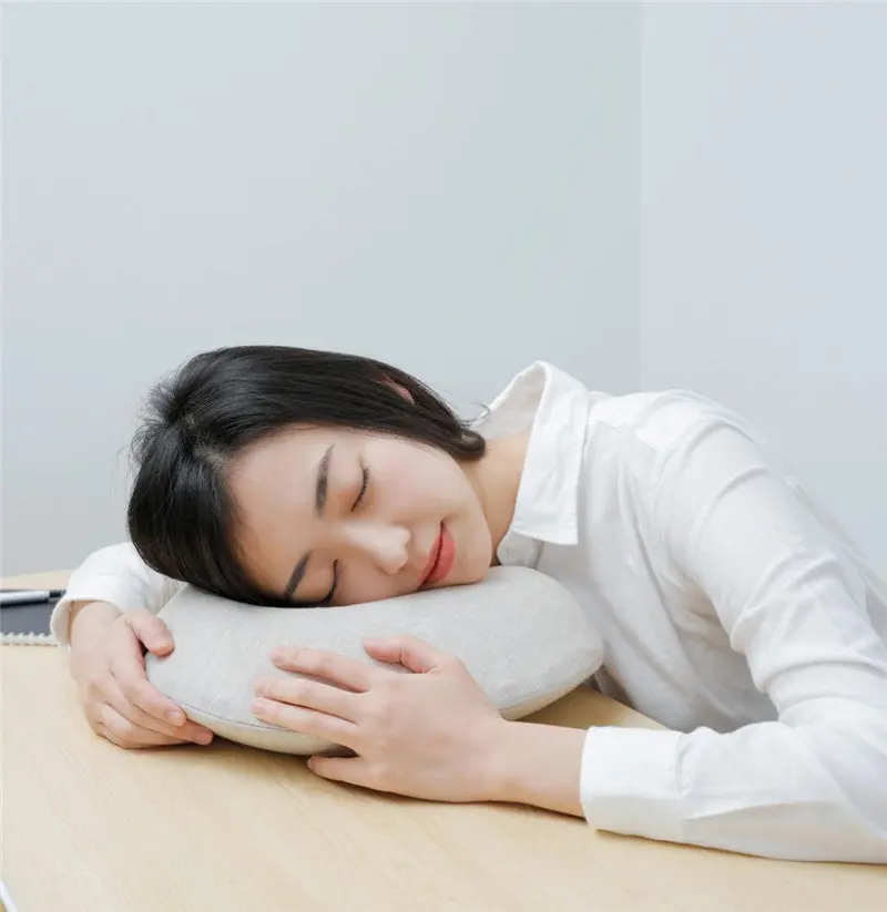 Оригинальная Xiaomi Mijia 8H u-образная подушка для шеи из пенопласта Антибактериальная портативная дорожная маска для глаз 8H подушка для обеда