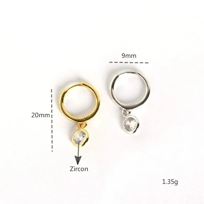 Женские золотые серьги-кольца Flyleaf изящные ювелирные украшения из настоящего