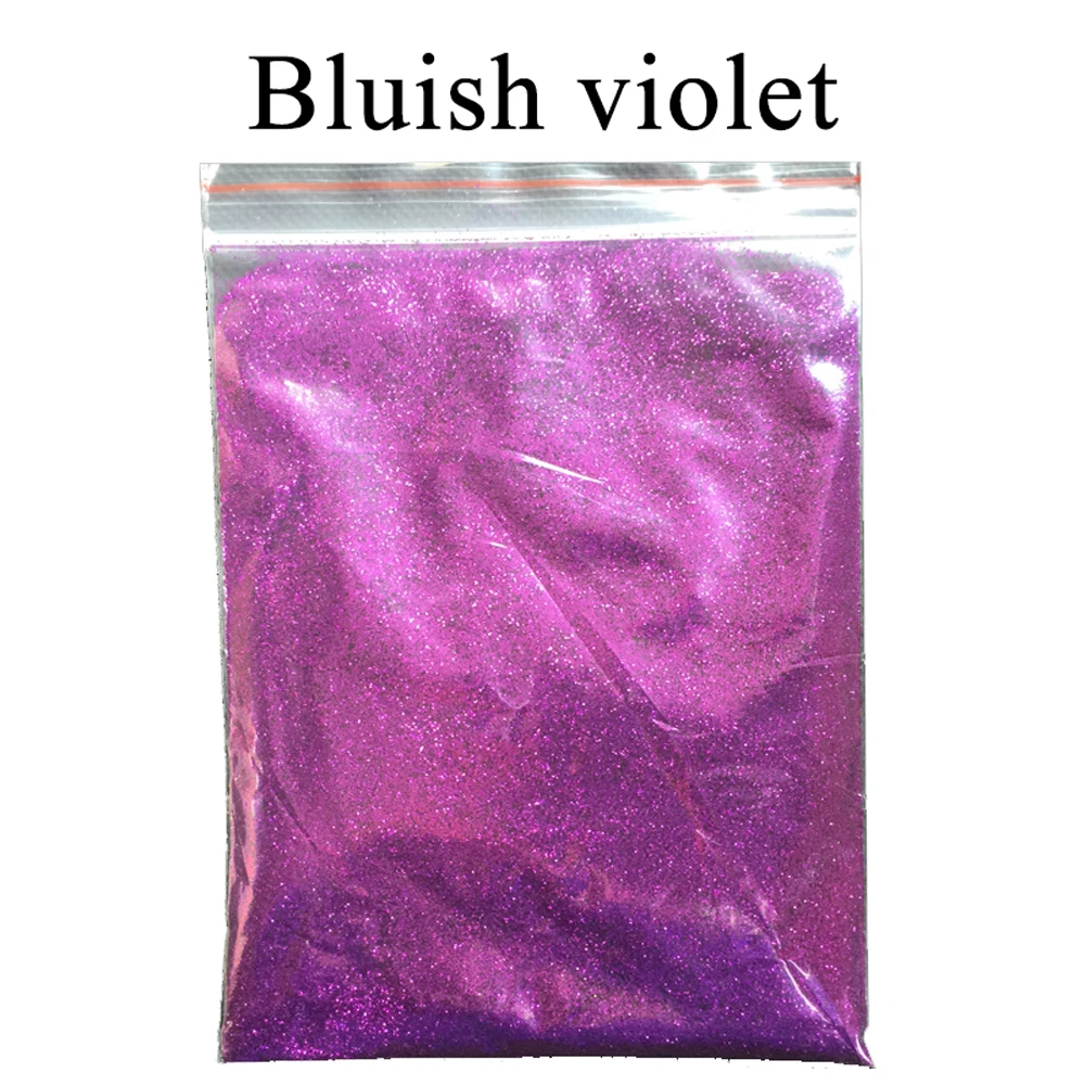 50g Bluish Violet Glitter Powder Pigment Coating Acrylic Paint in Nail Decoration Car A |