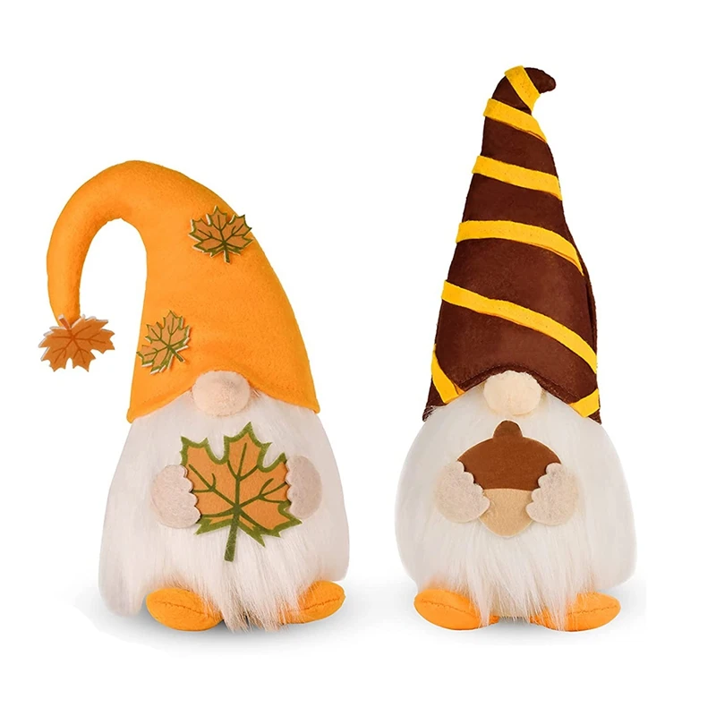 

Fall Decor Fall Gnomes Plush, Tiered Tray Decor, Thanksgiving Gnomes Party Ornaments Table Fall Decorations for Home