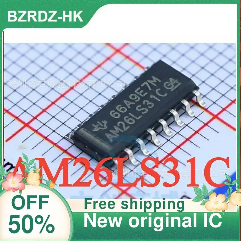 

5PCS/lot AM26LS31C AM26LS31CDR SOP-16 New original IC