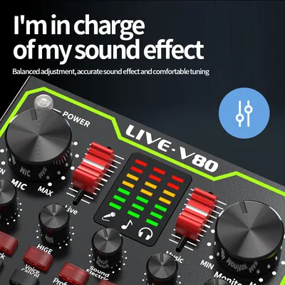 Конденсаторный микрофон Webcast BM800 с функцией прямого эфира Bluetooth USB для записи DSP