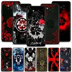 Чехол для телефона Xiaomi Poco X3 NFC F3 GT Civi M3 Note 10 11 Lite 9T 10T 11T Pro Pocophone F1, чехол с логотипом черного клевера из аниме