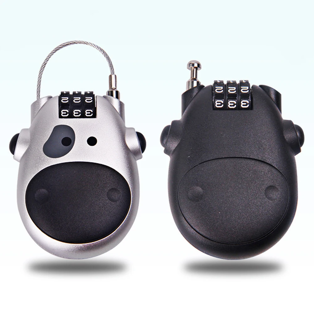 Телескопическая веревка дорожная сумка замок паролем Противоугонная цинковый