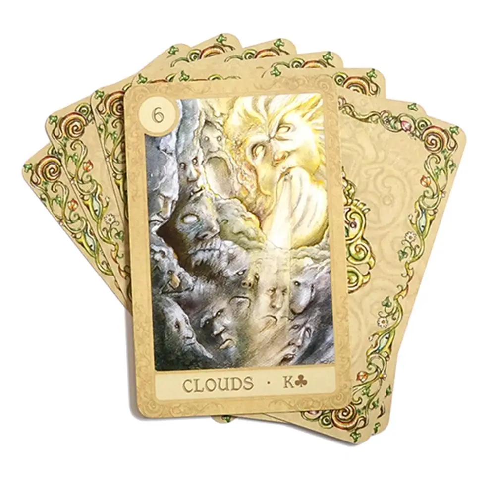 38 шт. сказочные карточки Lenormand колода с изображением оркулака для семейных