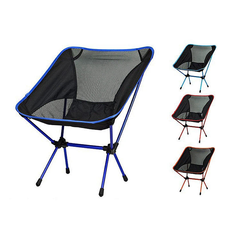 en Ucuz Taşınabilir Katlanır Sandalye Açık Kamp Sandalyesi Plaj Yürüyüş Piknik Koltuk Balıkçılık Araçları Sandalye Ultralight Katlanır Sırt çantası