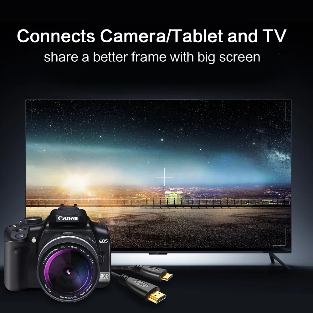 Мини HDMI совместимый кабель 1080P 3D Mini к переходник для камеры планшета 1 5 м|hdmi to mini
