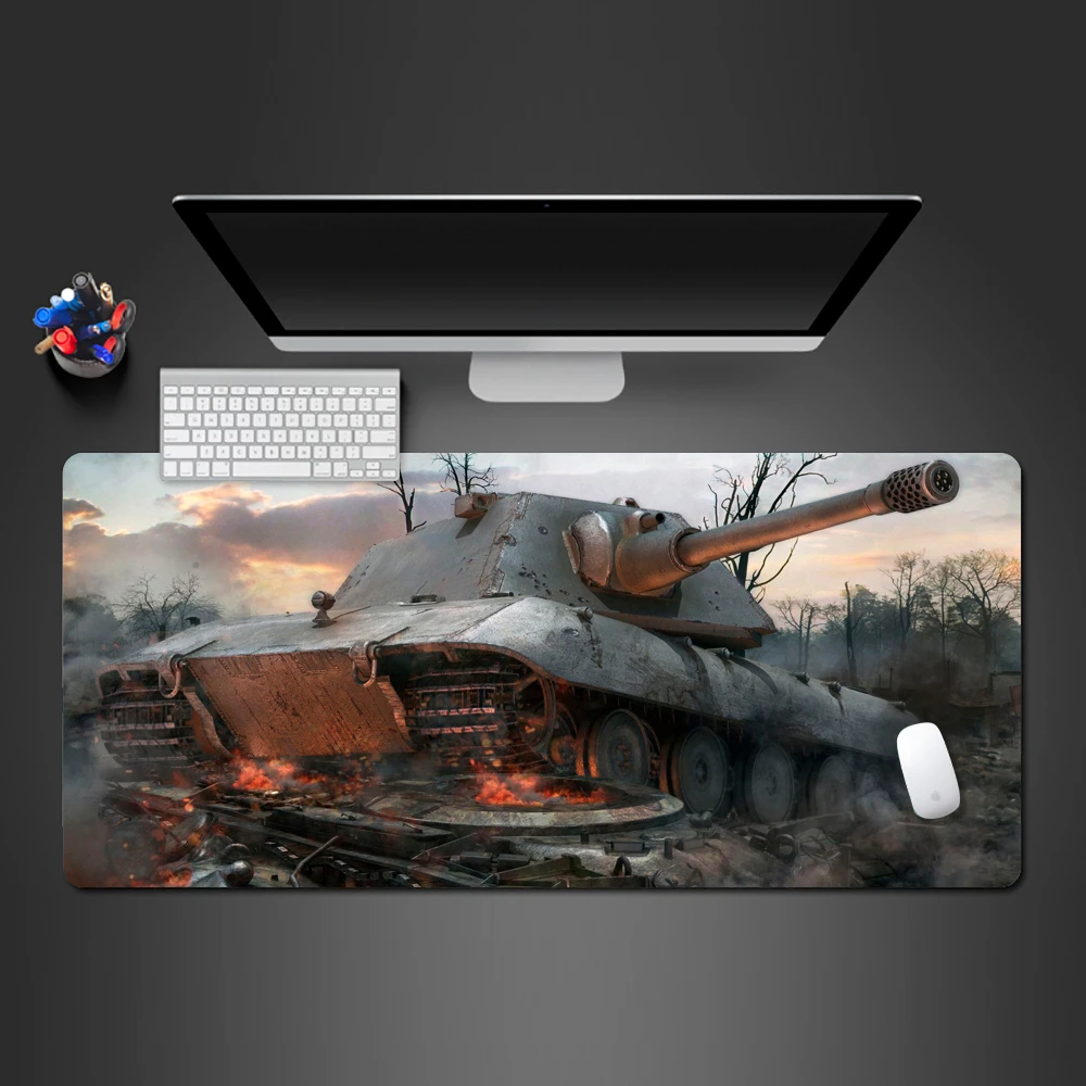 Лучший классный коврик для мыши World Of танки большой компьютерный Wot можно мыть