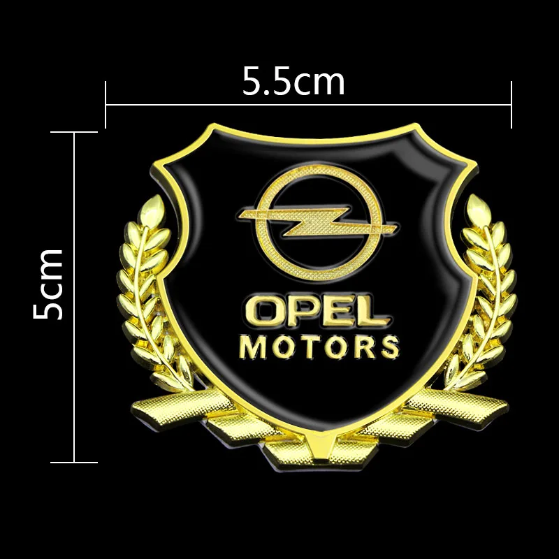 Металлический значок для боковой двери автомобиля наклейки на боковые окна Opel