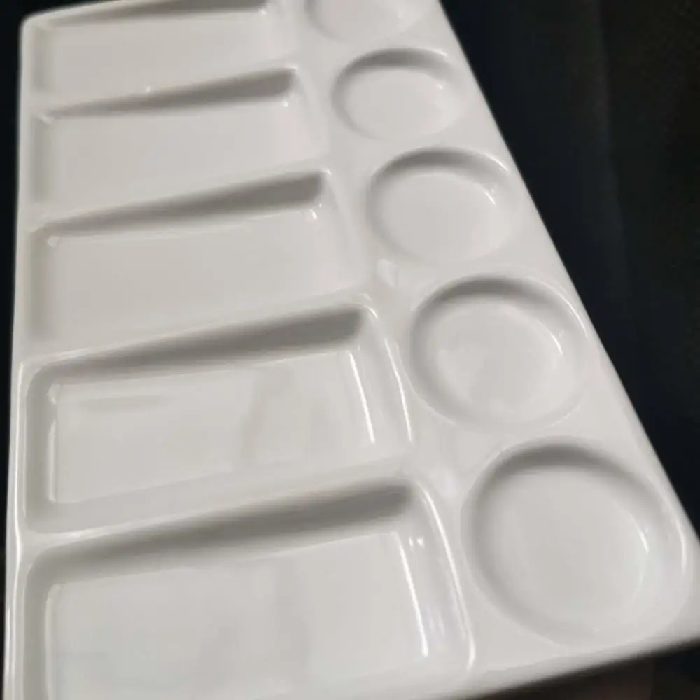 1 шт. стоматологический лабораторный материал 10 слотов керамическая палитра