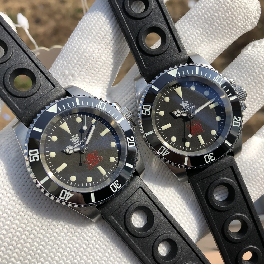 

STEELDIVE Watch NH35 Mechanical Watches Men Steeldive Watch 1954 Special Pilot & Engineer Diver Watches 300m Sapphire Crystal