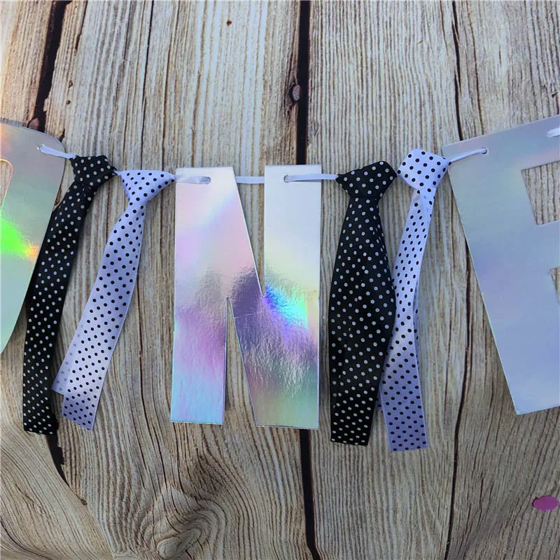 Первый день рождения ребенка лазерная бумага один баннер стул гирлянда