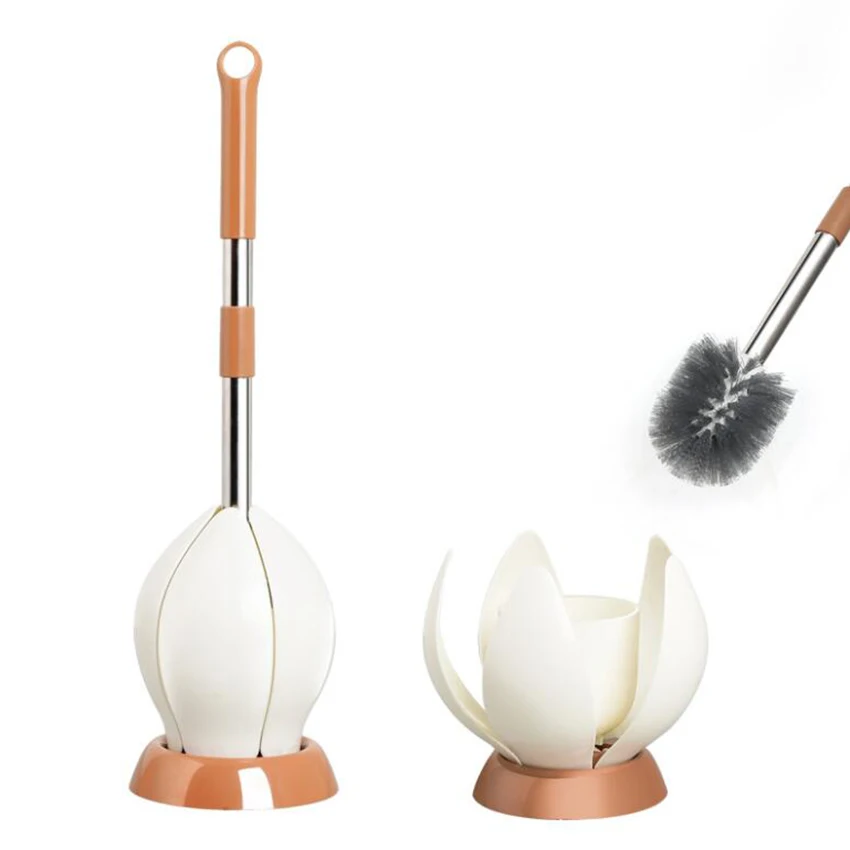 Творческий ершик для унитаза с автоматическим закрытые держатель креплением