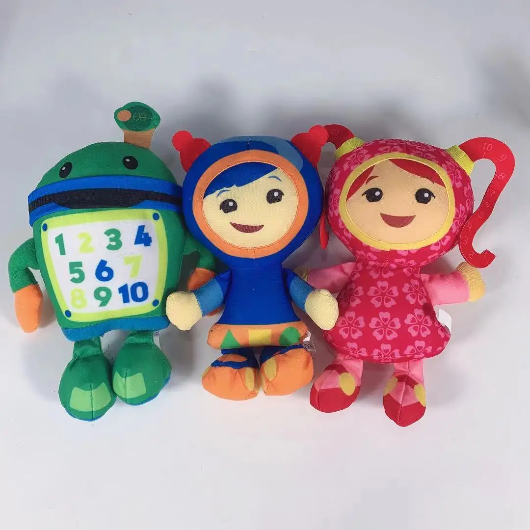 22 см команда Umizoomi Bot MILLI Geo плюшевая игрушка кукла мягкие игрушки для детей