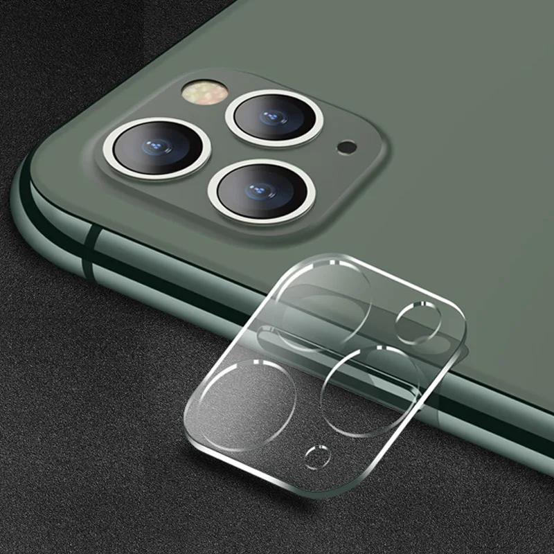Для iPhone 11 Pro Max 3D объектив камеры полное покрытие Защитное прозрачное закаленное