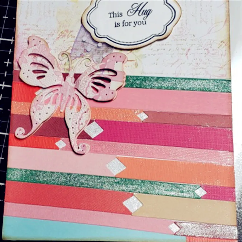 2019 узкая лента металлическая Форма для высечки сделай сам Скрапбукинг