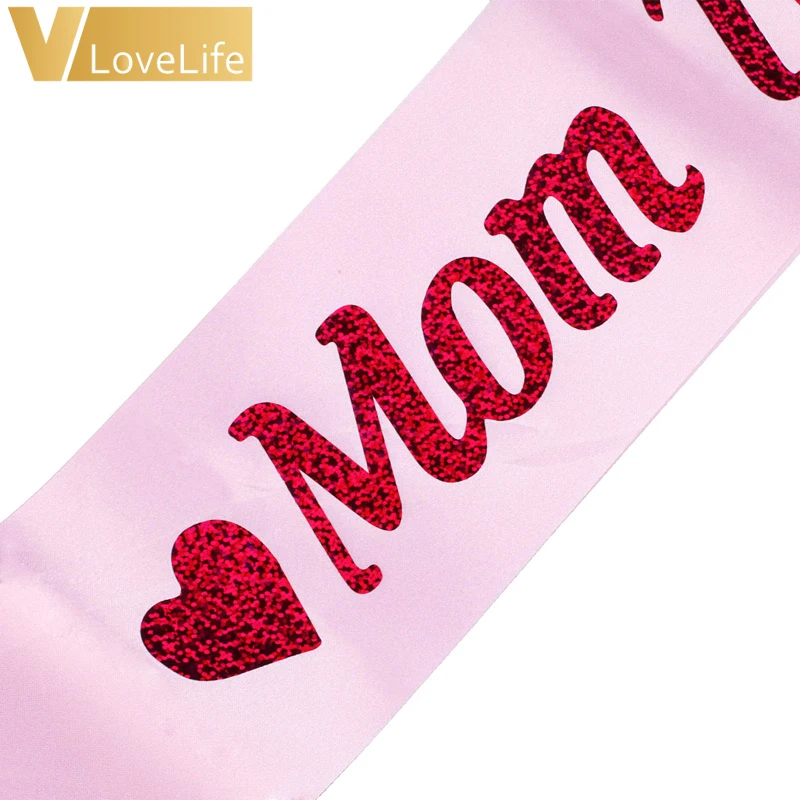 Пояс для душа мамы и ребенка пояс вечеринки сатиновый декоративные изделия 9 5x80