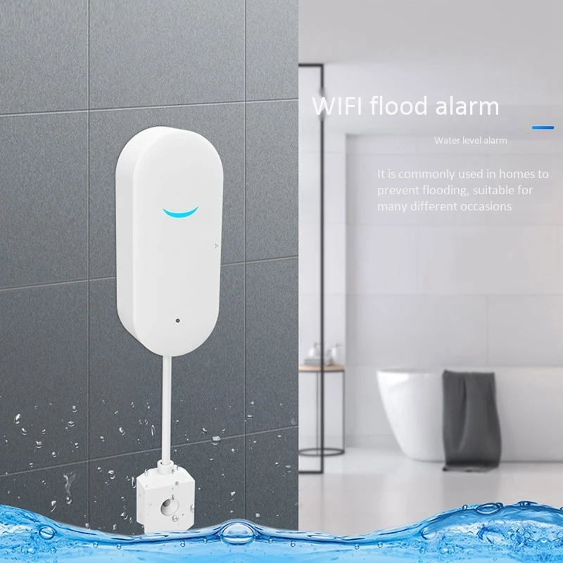 

Tuya Smart WiFi Water Leakage Sensor Water Alarm System Home Security Water Leak Detector Home Smart