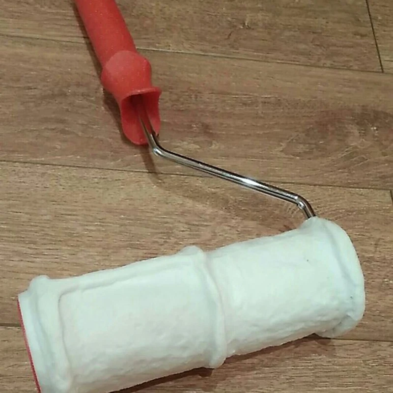 Кирпичный рисунок ролик для краски бытовая щетка украшения стен Diy инструмент