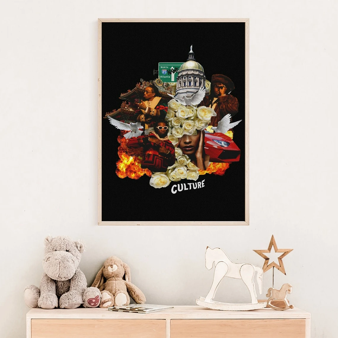 Музыкальный альбом Migos Culture постер украшение для дома настенная живопись (без