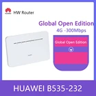 Разблокированный маршрутизатор Huawei B535-232 4G 3 Pro LTE FDD LTE: B1  B3  B7  B8  B20  B28  B32  B38 Cat7 300 Мбитс беспроводной маршрутизатор CPE