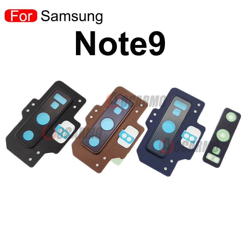 For Samsung Galaxy Note 8 9 Note8 Note9 Rear Camera Glass Lens With Back Cover Frame Holder and Sticker Replacement Part | Мобильные