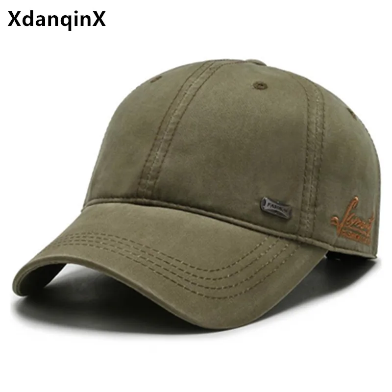 

Бейсболка XdanqinX Мужская, Кепка с регулируемым козырьком, повседневная, для рыбалки, для взрослых, спортивные хлопковые шапочки