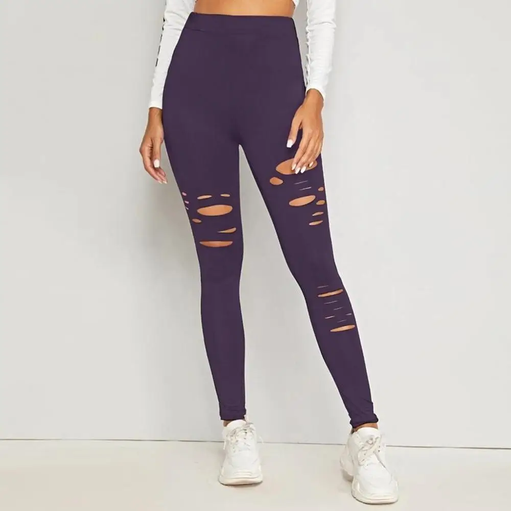 Модные женские сексуальные леггинсы больших размеров брюки для йоги Спортивные