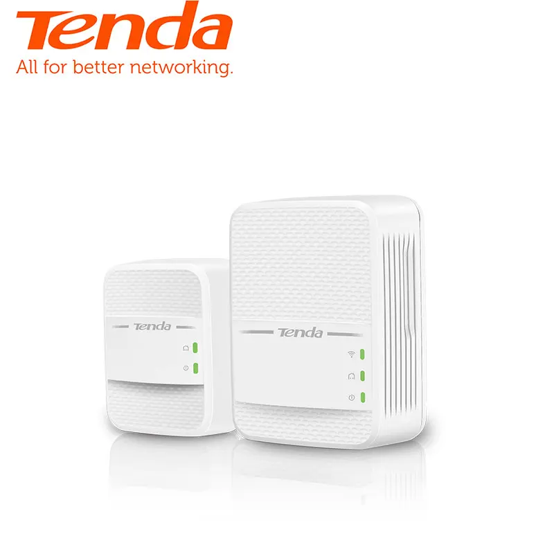 Tenda PH10 1000 Мбит/с Комплект гигабит 2,4G и 5G двухдиапазонный беспроводной сетевой адаптер Powerline AV1000 Ethernet PLC Адаптер