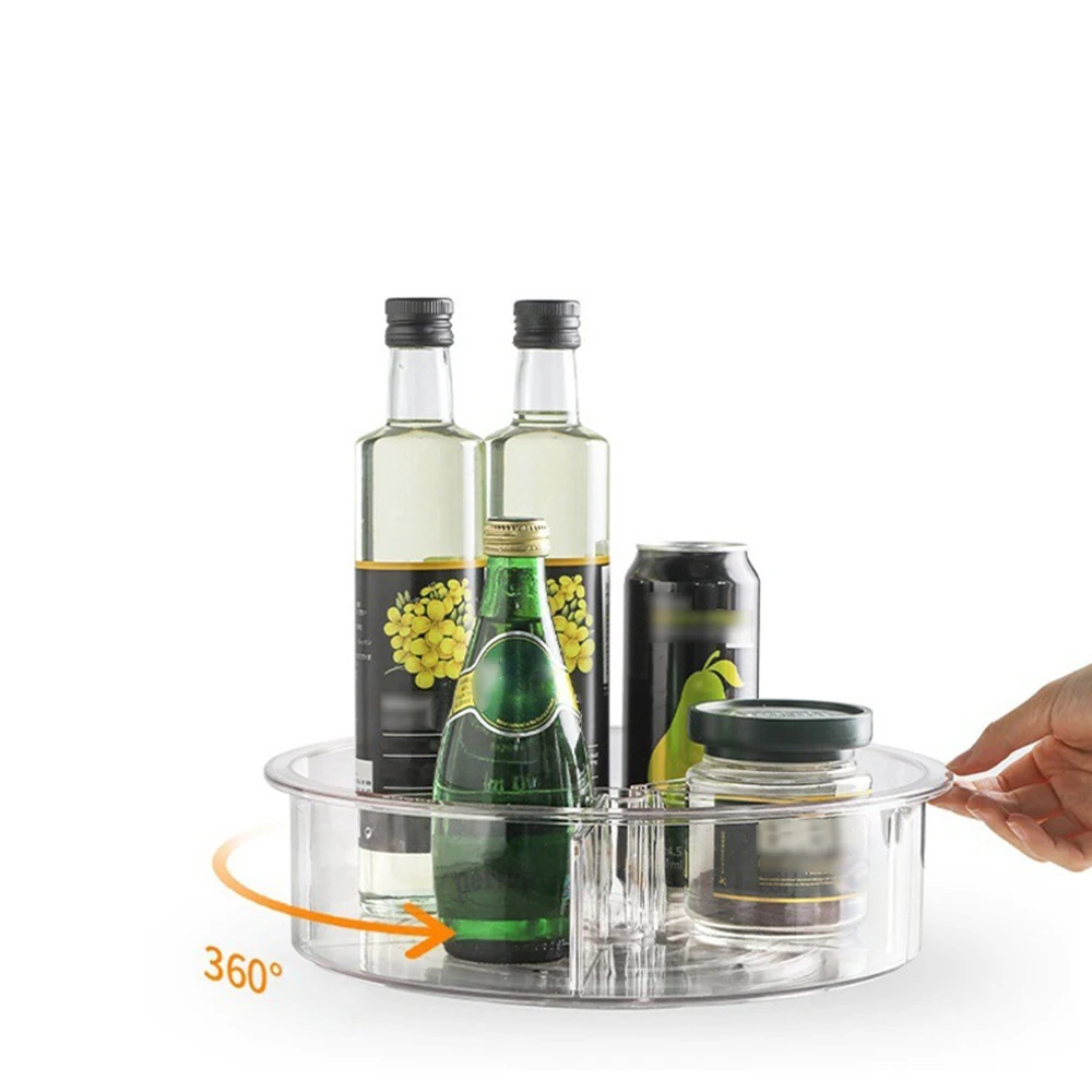 

Вращающаяся стойка для специй креативная вращающаяся на 360 ° основа для специй банки для соусов полка для управления высококачественная пр...
