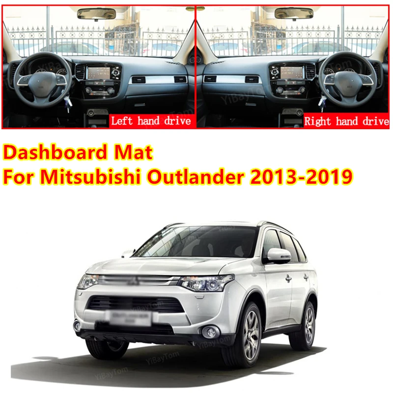 

Коврик противоскользящий, для Mitsubishi Outlander 2013-2019, 3 поколения