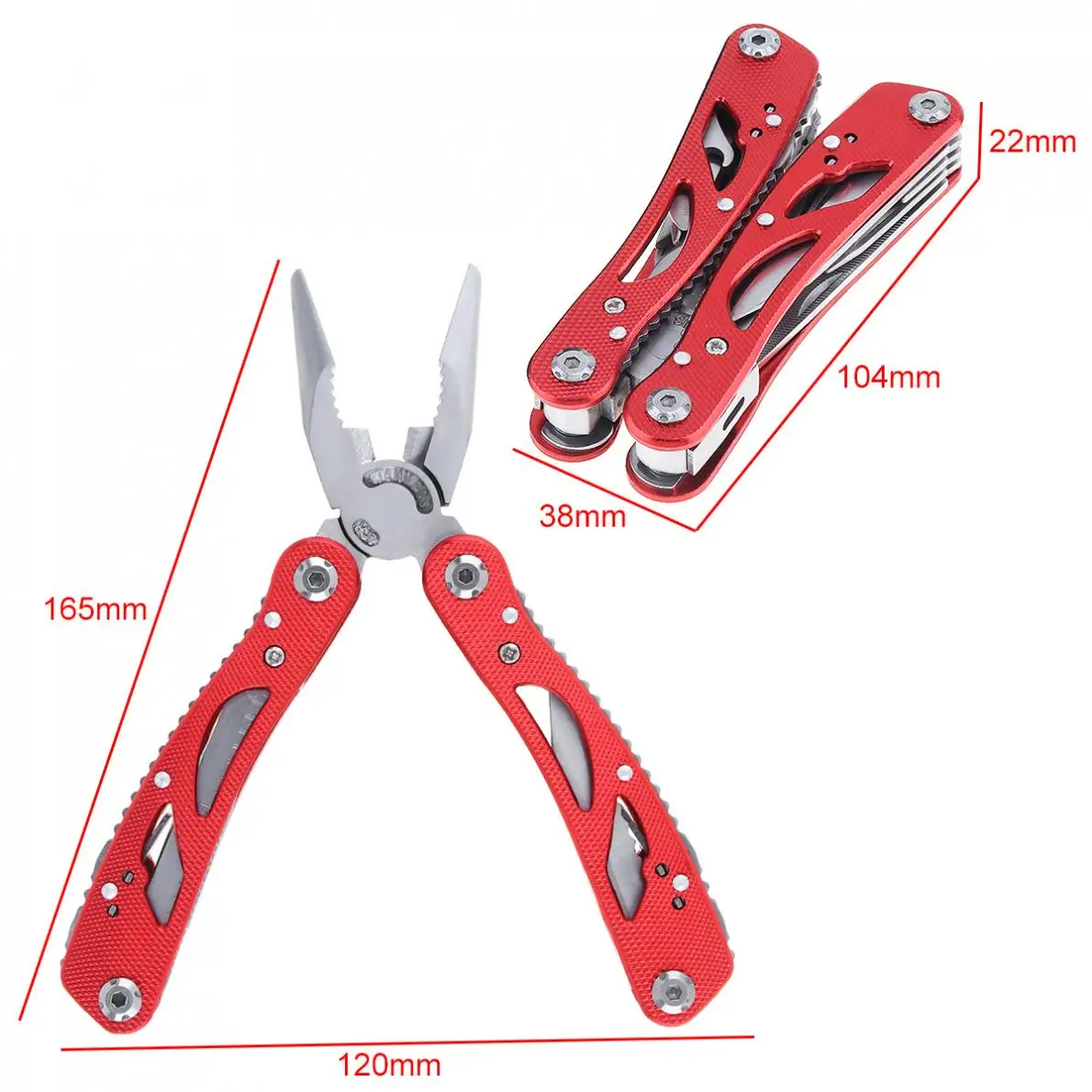 

Mini Multifunction Built-in Spring Combination Folding Pliers Tool with Screwdriver Set and Hand Polished Surface Treatment