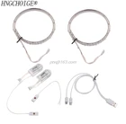 Водонепроницаемая светодиодная лента для обуви с USB, 1 пара, световая лента 0,65mx2 RGB SMD3528, гибкий Декор