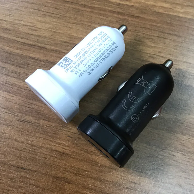 Автомобильное зарядное устройство Samsung USB адаптивный быстрый адаптер Type C кабель