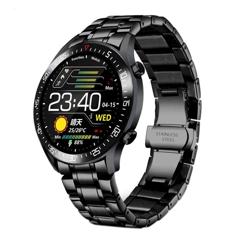 

Мужские Смарт-часы GO6 Full Circle Contact Sn, водонепроницаемые IP68 спортивные фитнес-часы, Роскошные Смарт-часы