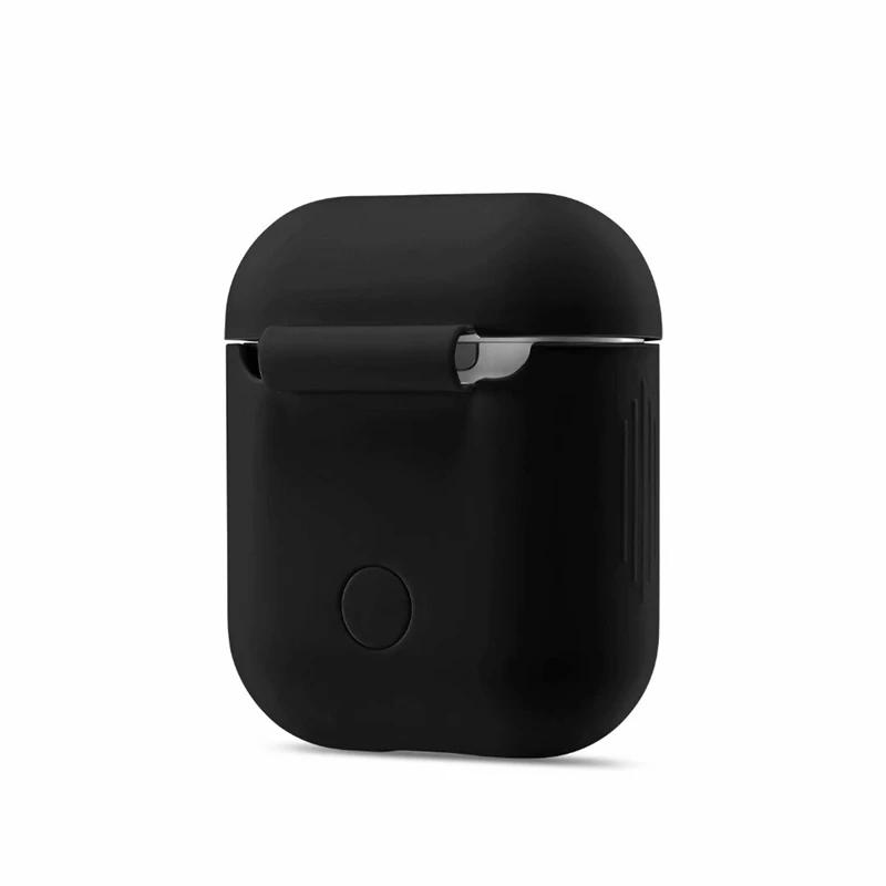 Цветной Мягкий силиконовый чехол для наушников AirPods 1/2 зарядки | Электроника