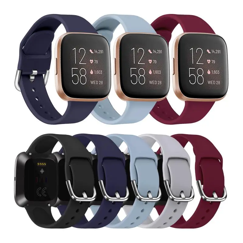 

Watch Bracelet Strap For Fitbit versa 2 watch replacement silicone Wristband for Fitbit versa2 Smart Watch band Accessories