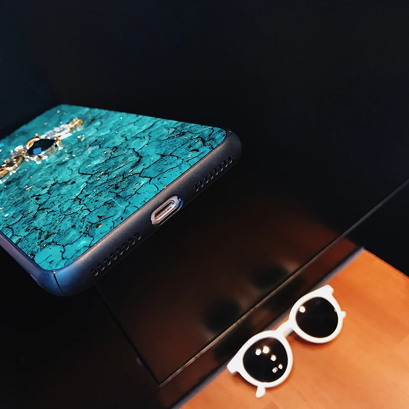 Фото Блестящий Мягкий чехол из ТПУ с золотой фольгой для Huawei P20 P30 Pro P40 p50 чехол с Пчелкой и мрамором для Honor 50 60 pro mate 30 P smart 2019 2020 2021 №5