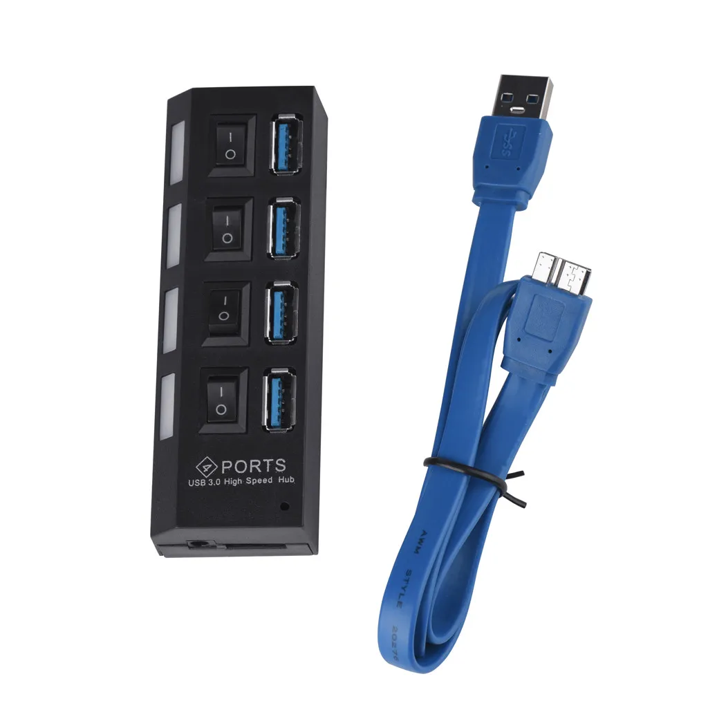 Универсальный usb-хаб 3 0 с разъемом Micro Safe USB АБС-пластик тонкий высокоскоростной