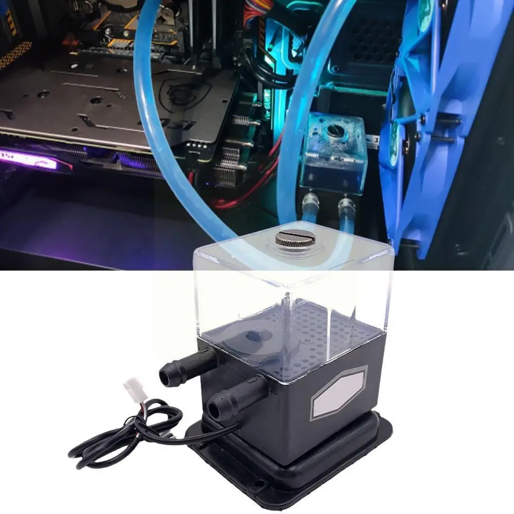 

Ultra-quiet Water Pump LED Power SC-300T 12V DC Ultra-quiet Tank Water Pump&pump System Computer Liquid CPU For PC Cooling D3G2
