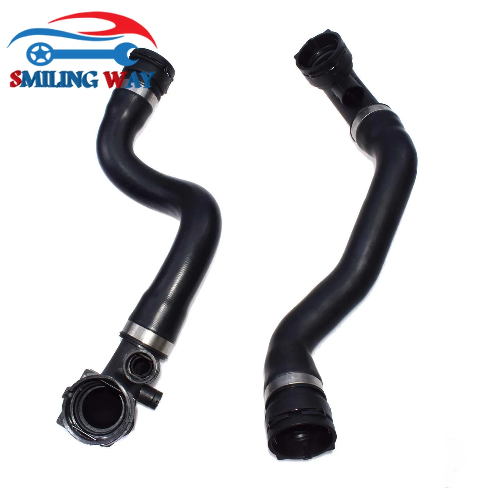 Smiling Way # верхний и нижний соединитель шланга радиатора охлаждающей жидкости для