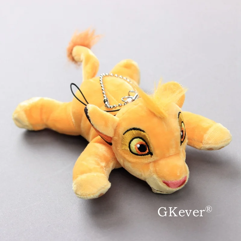 8-11 см Kawaii Duck Simba Плюшевый брелок мягкие животные милый Лев Король Simba плюшевые игрушки кукла детский подарок на день рождения