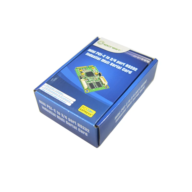 

Mini PCI Express to 2-port RS232 Serial Card COM Port DB9 pin Expansion Cards EXAR
