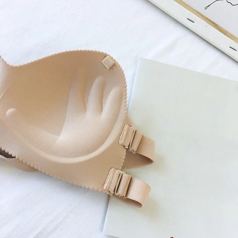 

Anti Emptied Breathable Underwear Wrapped Chest Padded Bra Tube Top Strapless Adjustable BMF88