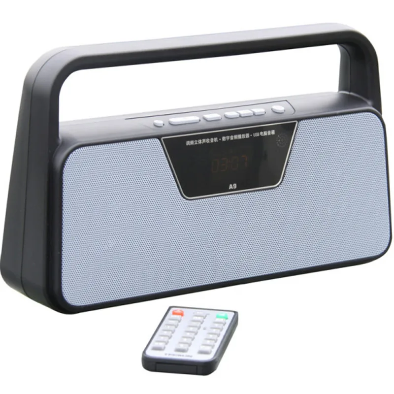 

Wireless remote control FM radio semiconductor broadcast speaker TF card U disk headset sound MP3 player stereo portable radios